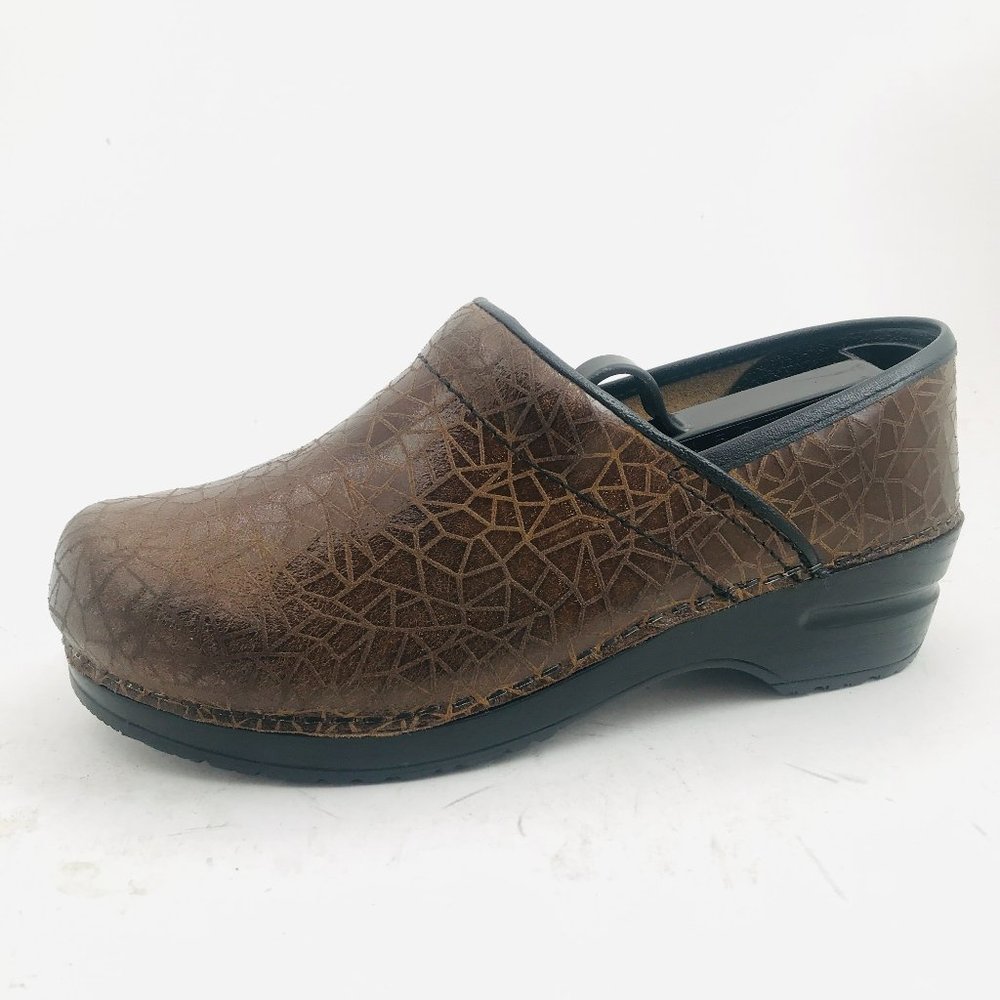 Sanita Original Danish Clog Brown Leather Professional Classic Size EU 37 US 6